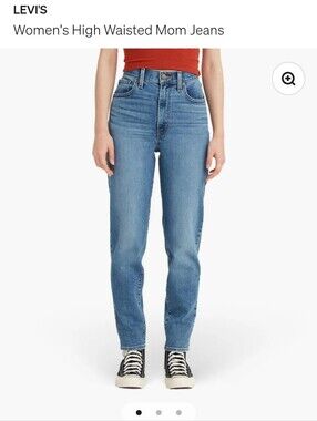 Levi's High Waisted Mom Jeans